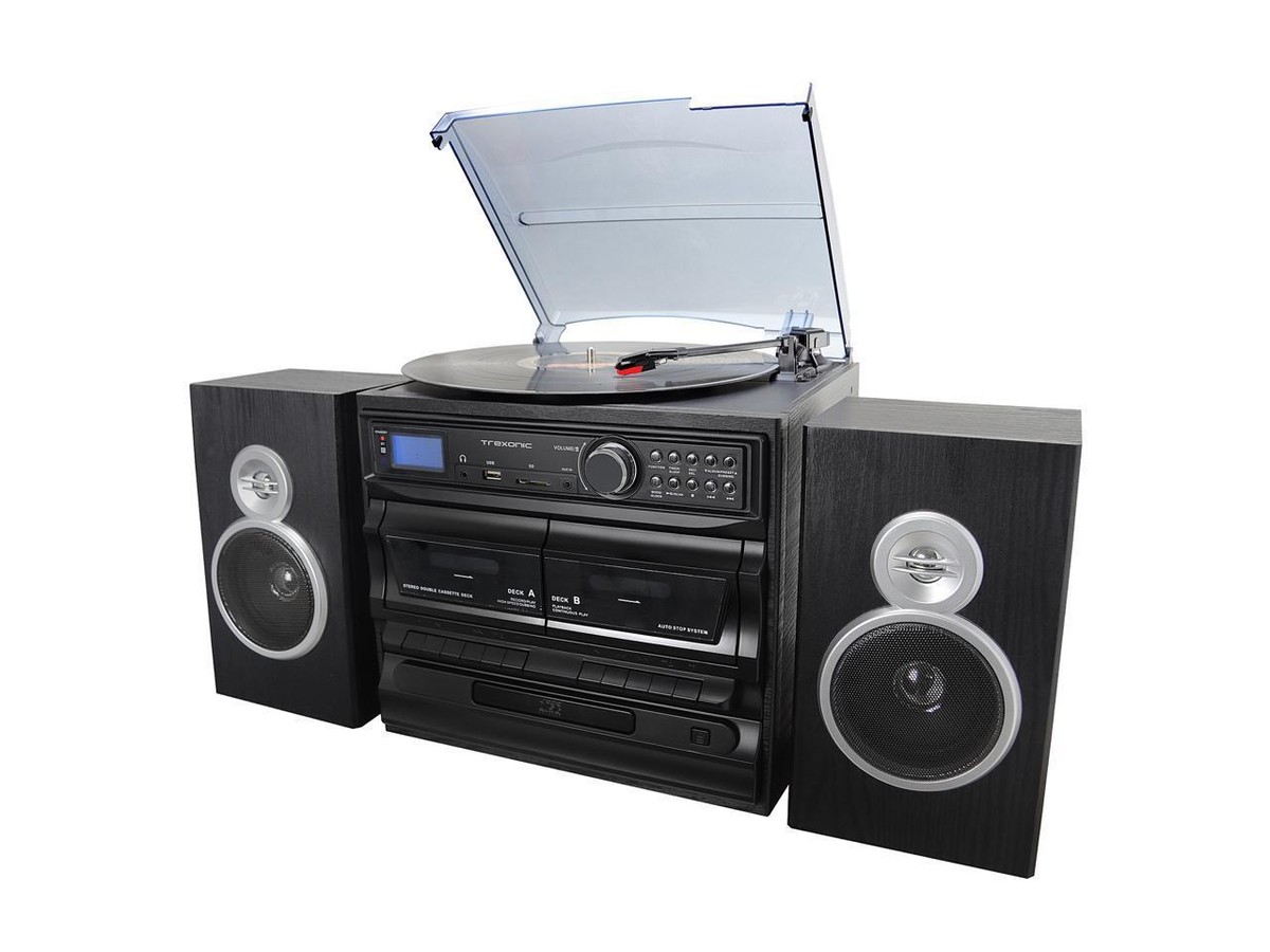 ★CEC 4SPEED STEREO TURNTABLE FR-250　50Hz Trexonic TRX-811BS 3-Speed Turntable With CD Player, Dual Cassette
