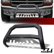 For 1997-2004 Dakota1997 Durango Matte Blk Avt Edge Bull Bar Bumper Guard Skid