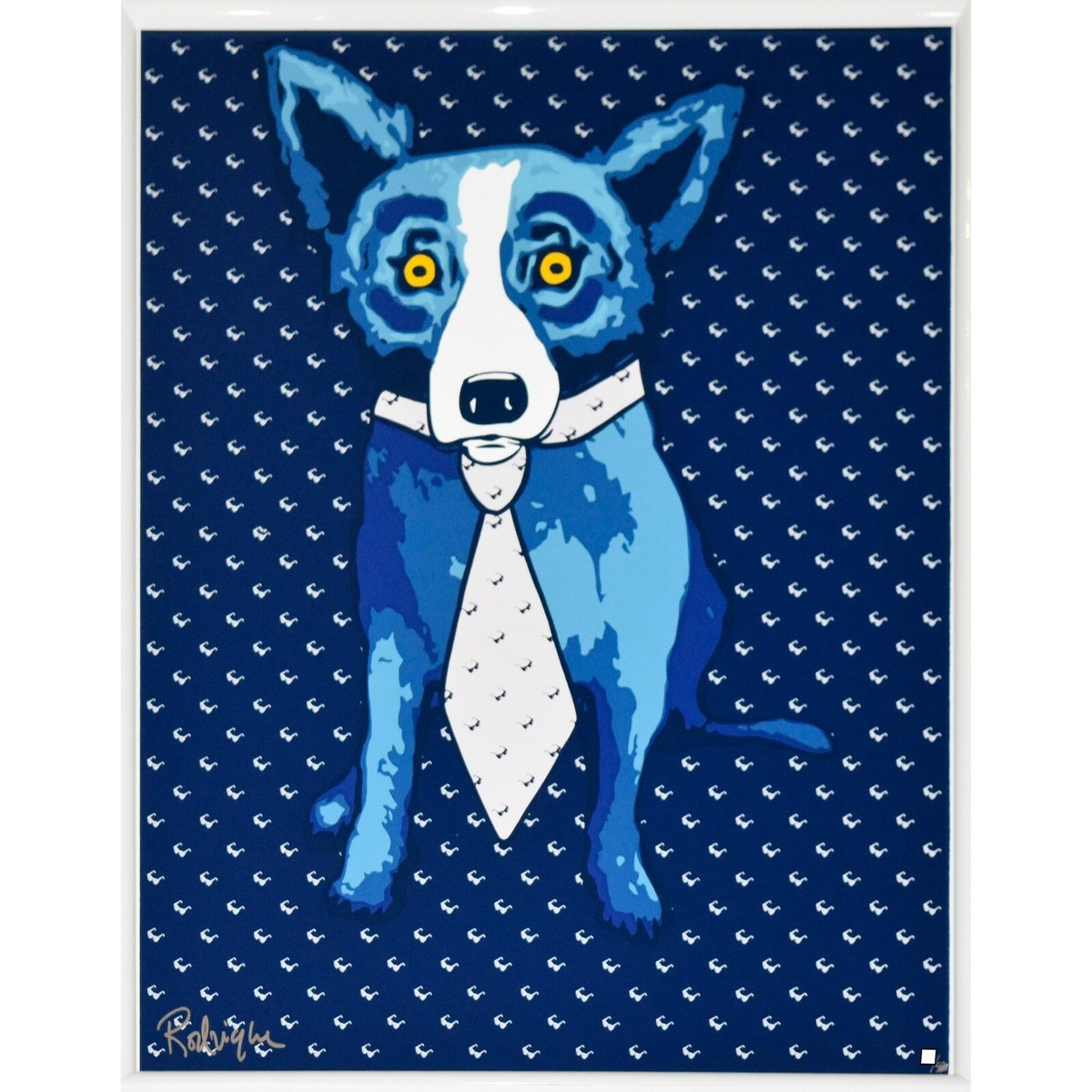 George Rodrigue Blue Dog 