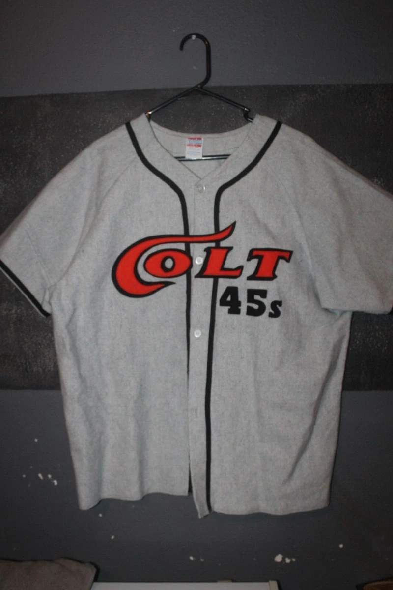 Vintage Houston Colt 45s Baseball Cotton Jersey Empire Sporting Goods  XXLarge