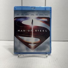Man Of Steel Blu Ray Only Superman Hero Action Drama Hanry Cavill Amy Adams