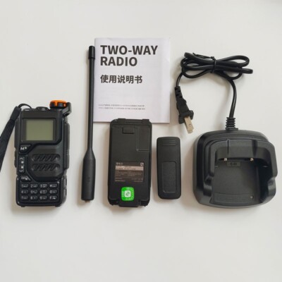 UV-K5 5W 50-599MHz Walkie Talkie Handheld Transceiver 200-CH for AM Airband
