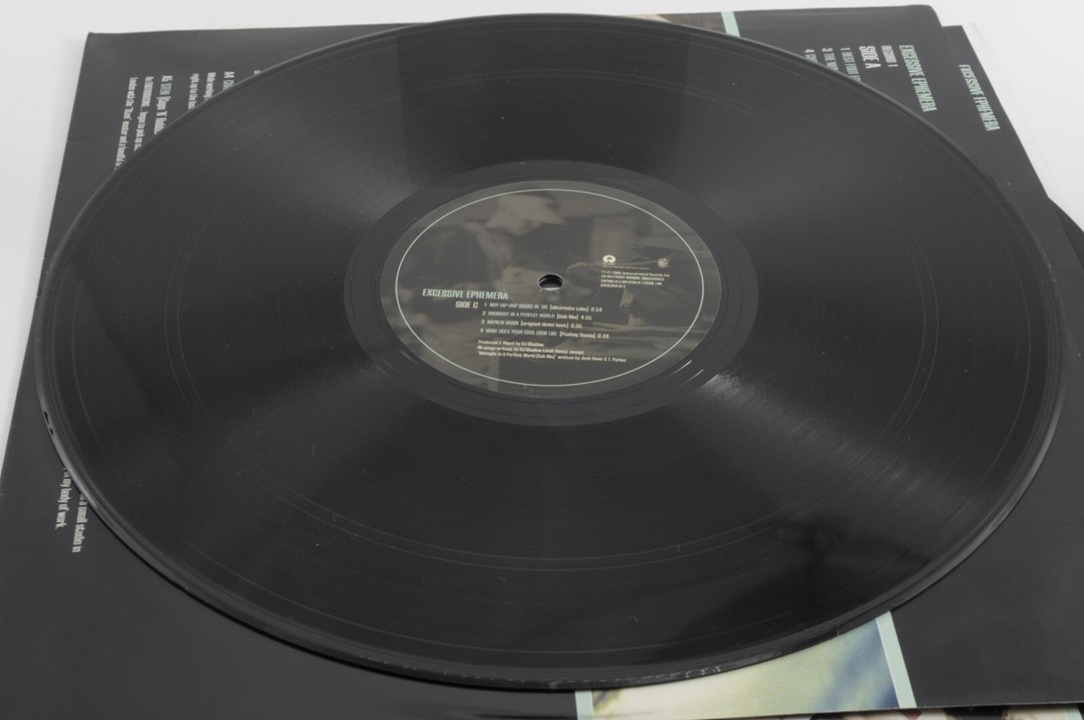 DJ Shadow ‎– Excessive Ephemera Island Records 2005 Us Orig (2LP