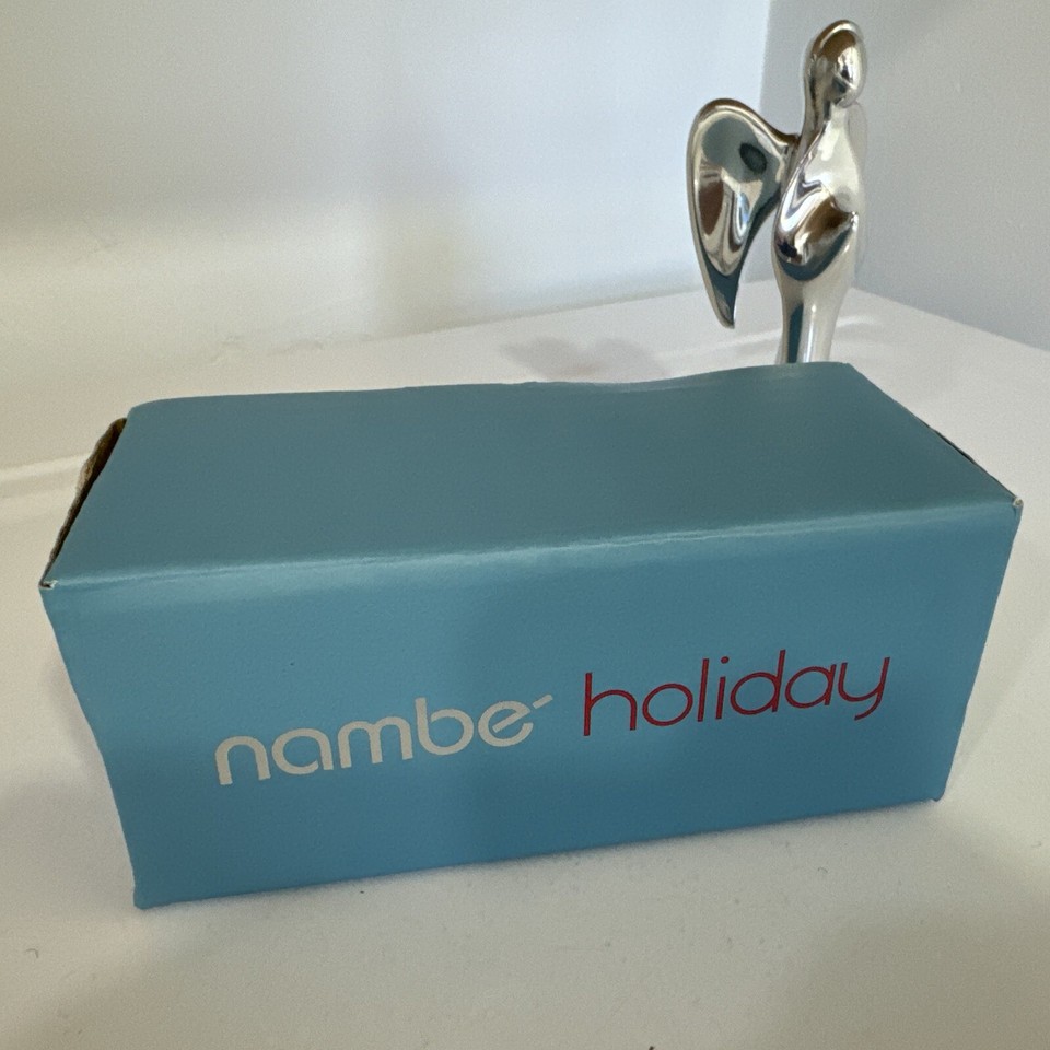 2016 Nambe Silver Angel Mini Nativity Figurine Holiday eBay