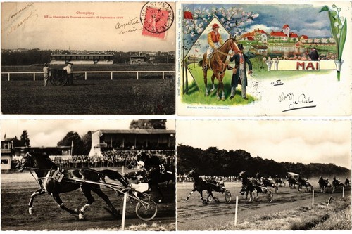 HORSE RACING SPORT 41 Vintage Postcards (L5693) - Picture 8 of 11