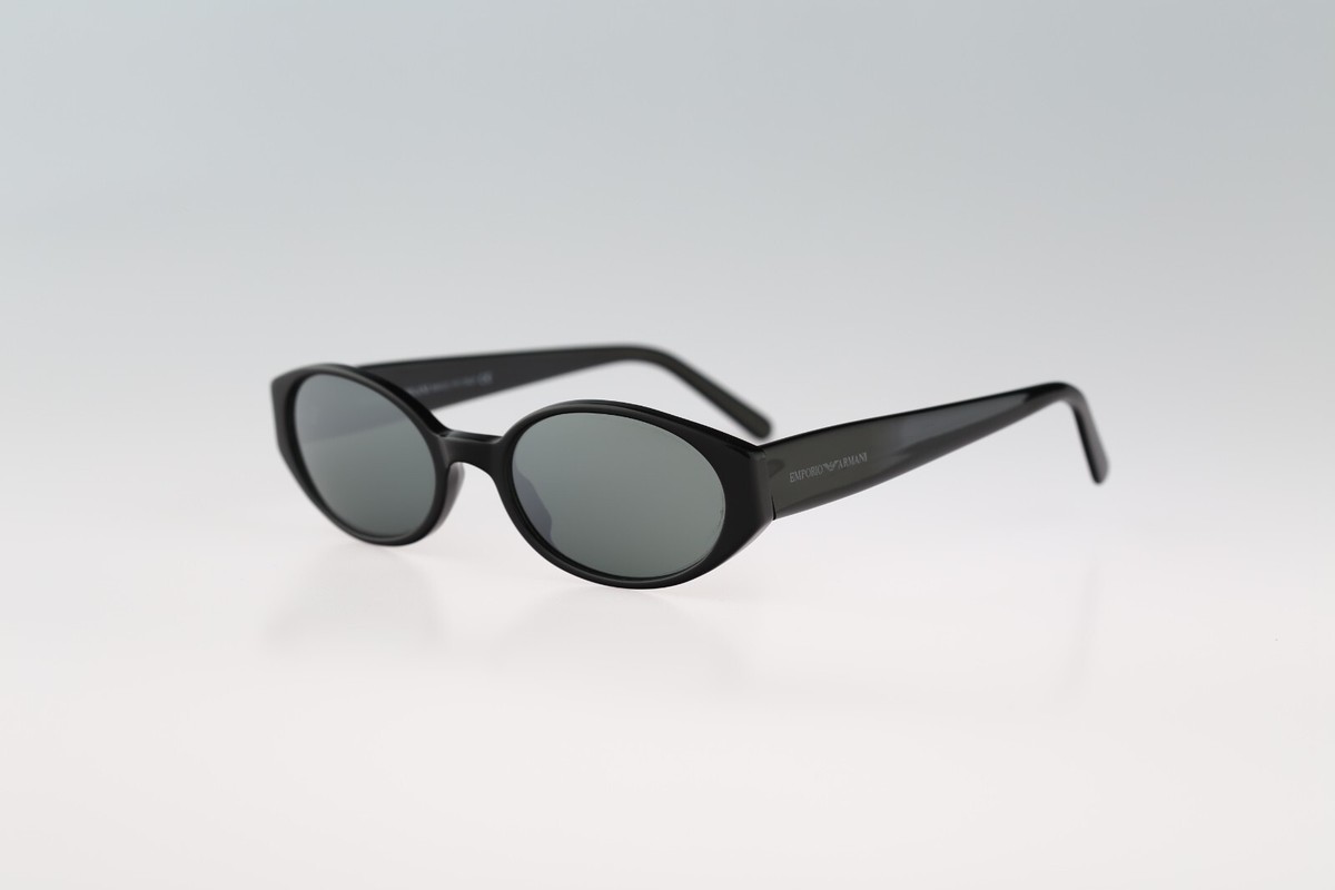 Emporio Armani 568 020, Vintage 90s silver mirrored black
