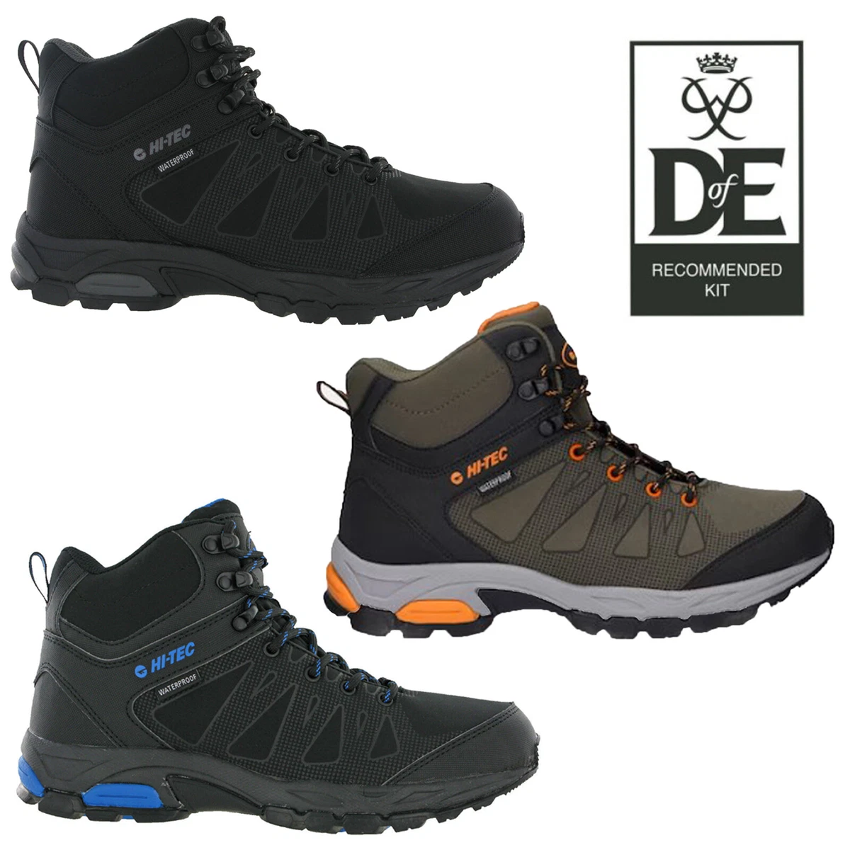 HI-TEC Men's High Rise Hiking Boots