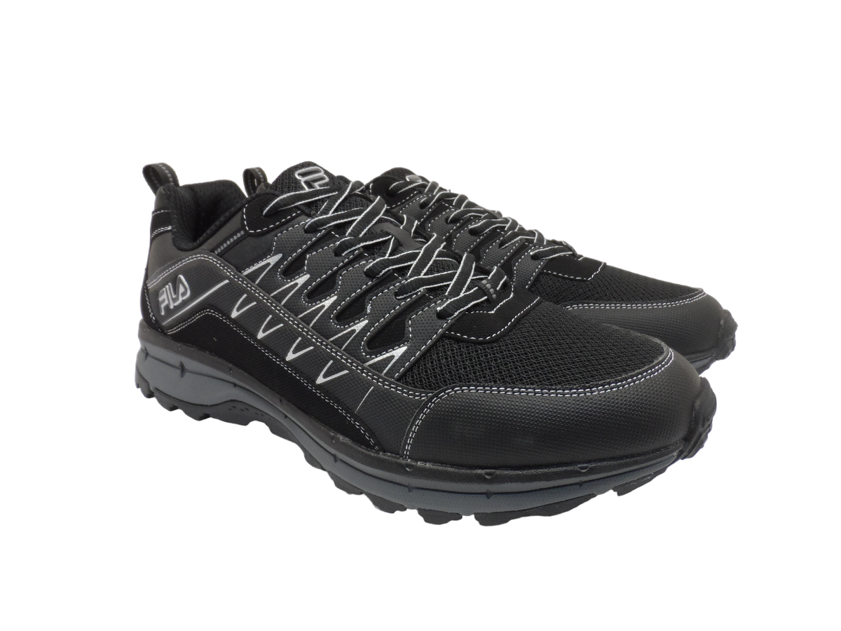 Men's Fila Evergrand Trail Running Black 1JM01574-010 for sale