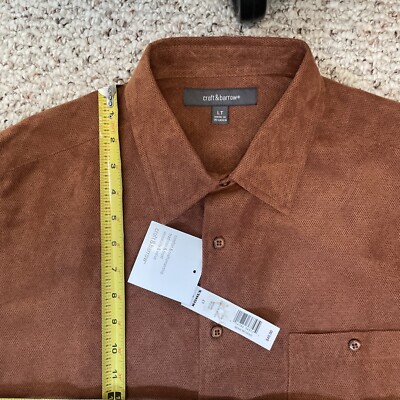 Men's Sonoma Dark Nutmeg LT Long Sleeve Shirt NWT New with Tags