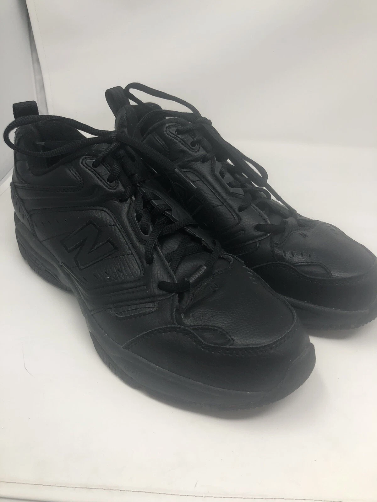 Scarpe da ginnastica New Balance 621 da uomo MX621AB taglia 10 D in pelle nera cross training