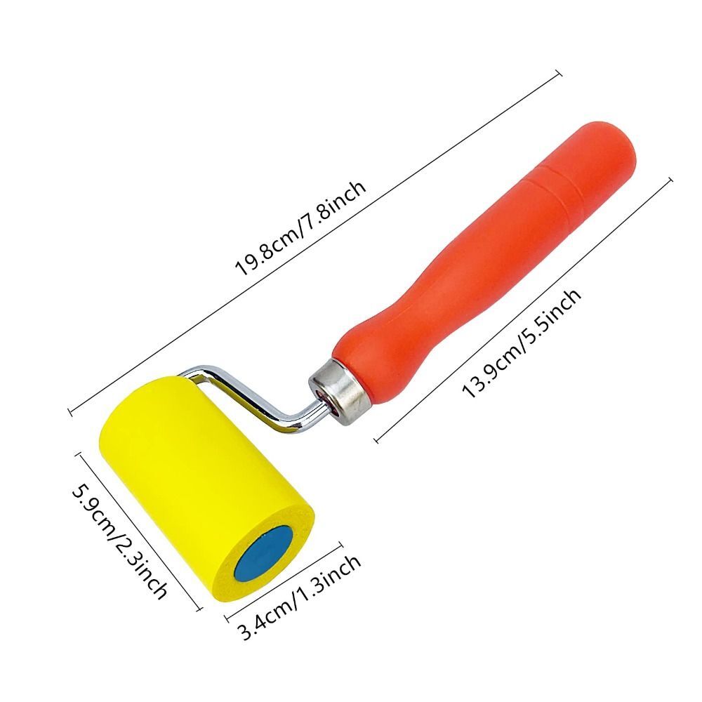 Multifunctional Vehicle Vinyl Wrap Wheel Roller Enhancing Stickiness