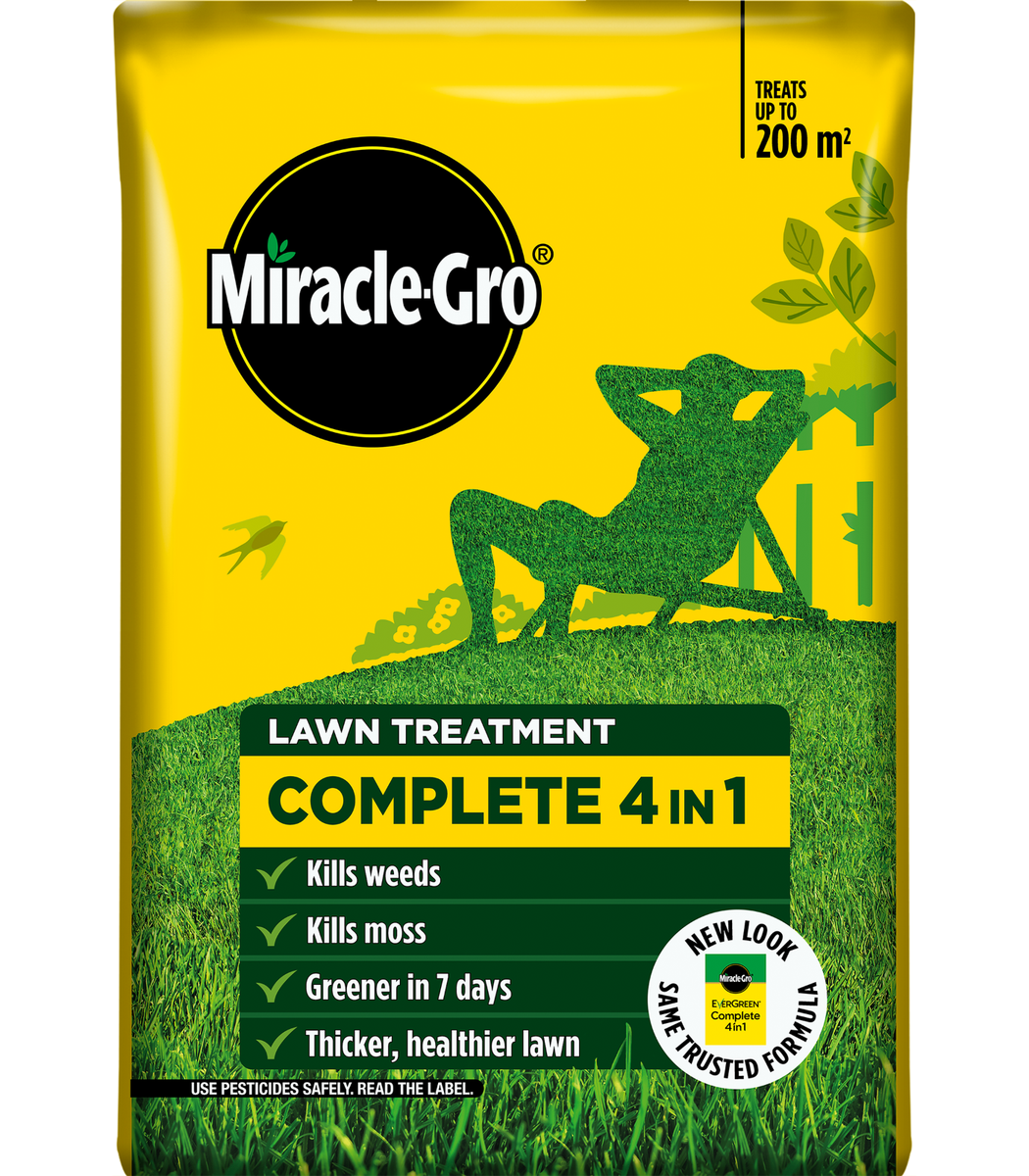 ★(miracle1028！)おまとめ購入4点！ Miracle Gro Evergreen Complete 4 in 1, 80m2 200m2 7kg Lawn Feed