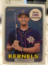 2018 Topps Heritage Minor League Royce Lewis #150 Twins