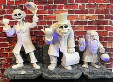 Disney Haunted Mansion Hitchhiking Ghost Big Figures Ezra Phineas Gus RARE HTF
