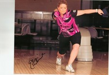 Elysia Current PWBA Bowler Bowling Signed Autographed 8 x 10 Photo
