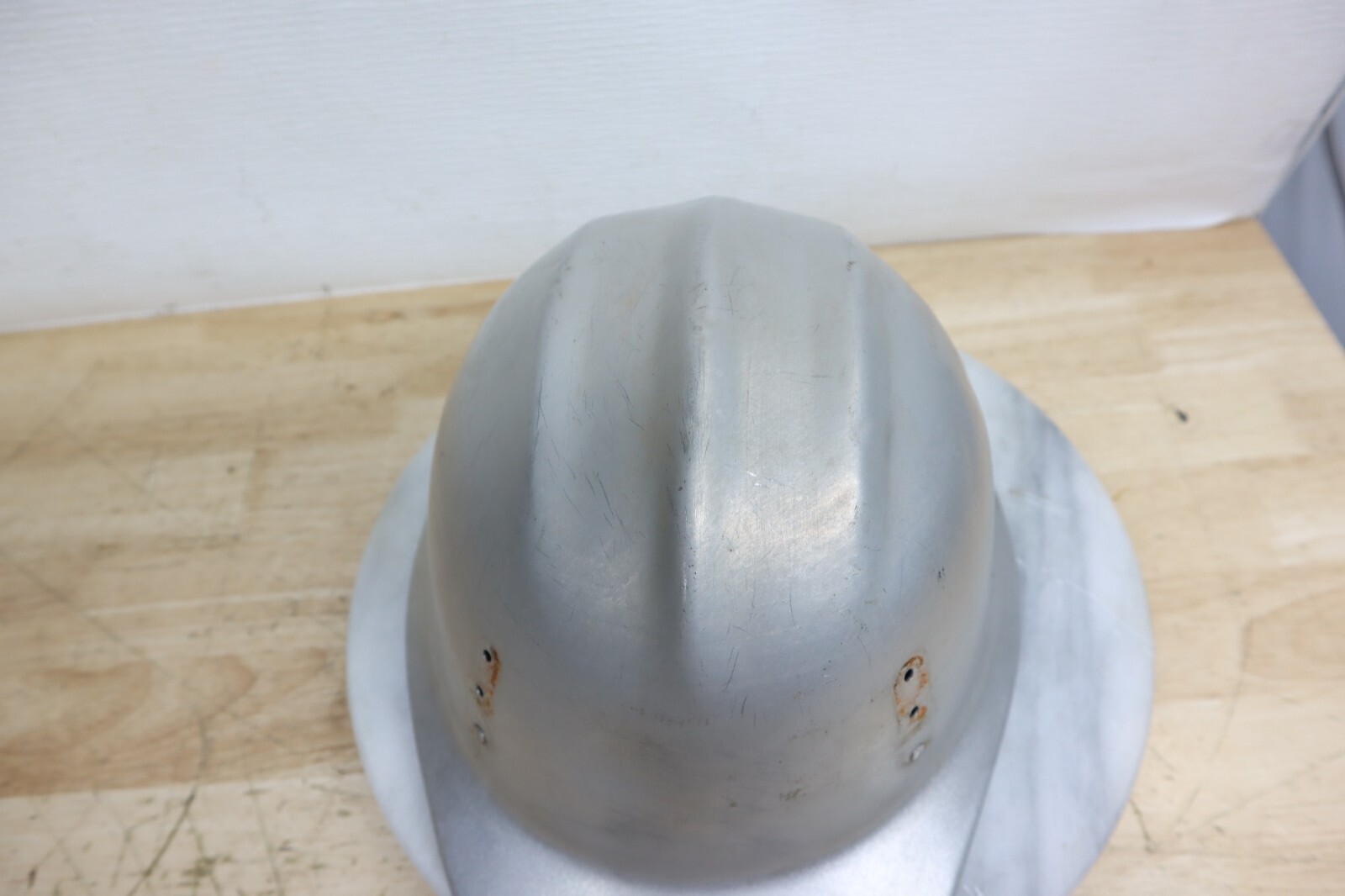 Vintage Original ED Bullard Model 502 Hard Boiled Hard Hat Helmet Aluminum Liner eBay