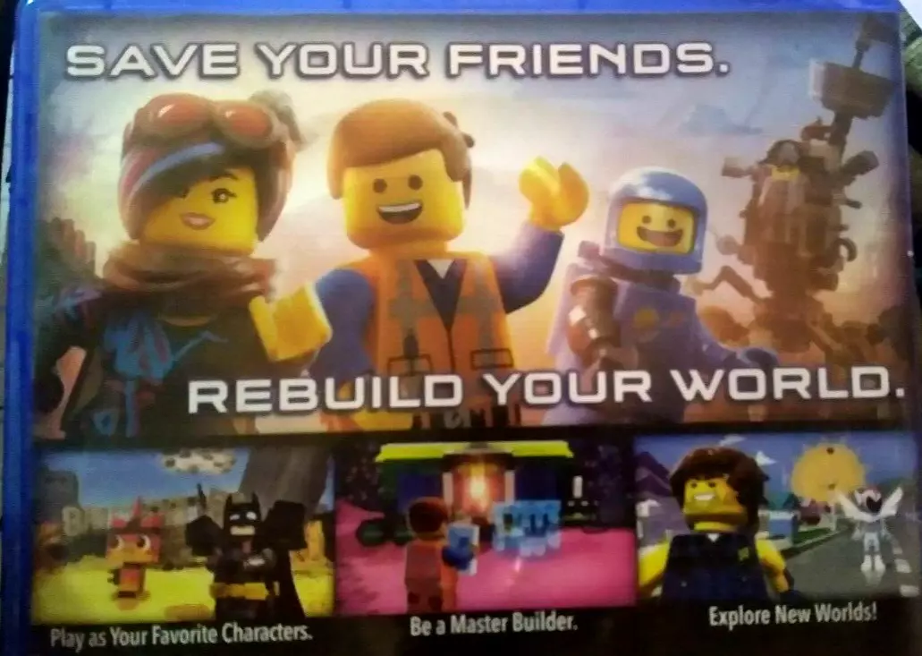 The LEGO Movie 2 Videogame PS4 Factory Refurbished Save Your