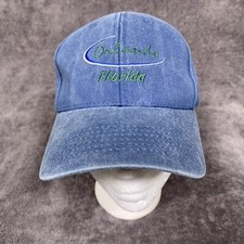 Vintage Orlando Florida Hat Adult OS Blue Embroidered Adjustable Cap Capsmith