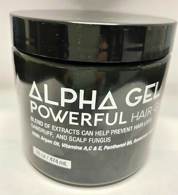Alpha Powerful Hair Gel  16 Oz.