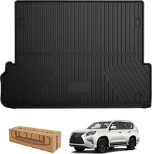 Car Rear Trunk Mat TPO Rubber Cargo Liner All Weather For Lexus GX460 2010-2022