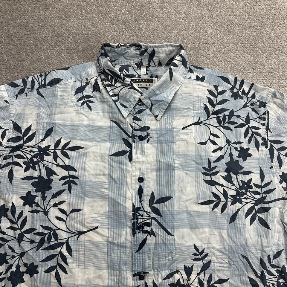 HAWAII Hemd Hawaiishirt Floral XL Magnum Rockabilly Hawaiianer Aloha 19012 Blau - Bild 2 von 4