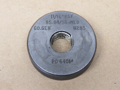 11/16'' BSF GEN GO Gewinde Ringlehre ME2021