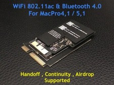Genuine Apple WiFi 802.11ac  Bluetooth 4.0 Upgrade Kit Adapter Mac Pro 4,1/5,1