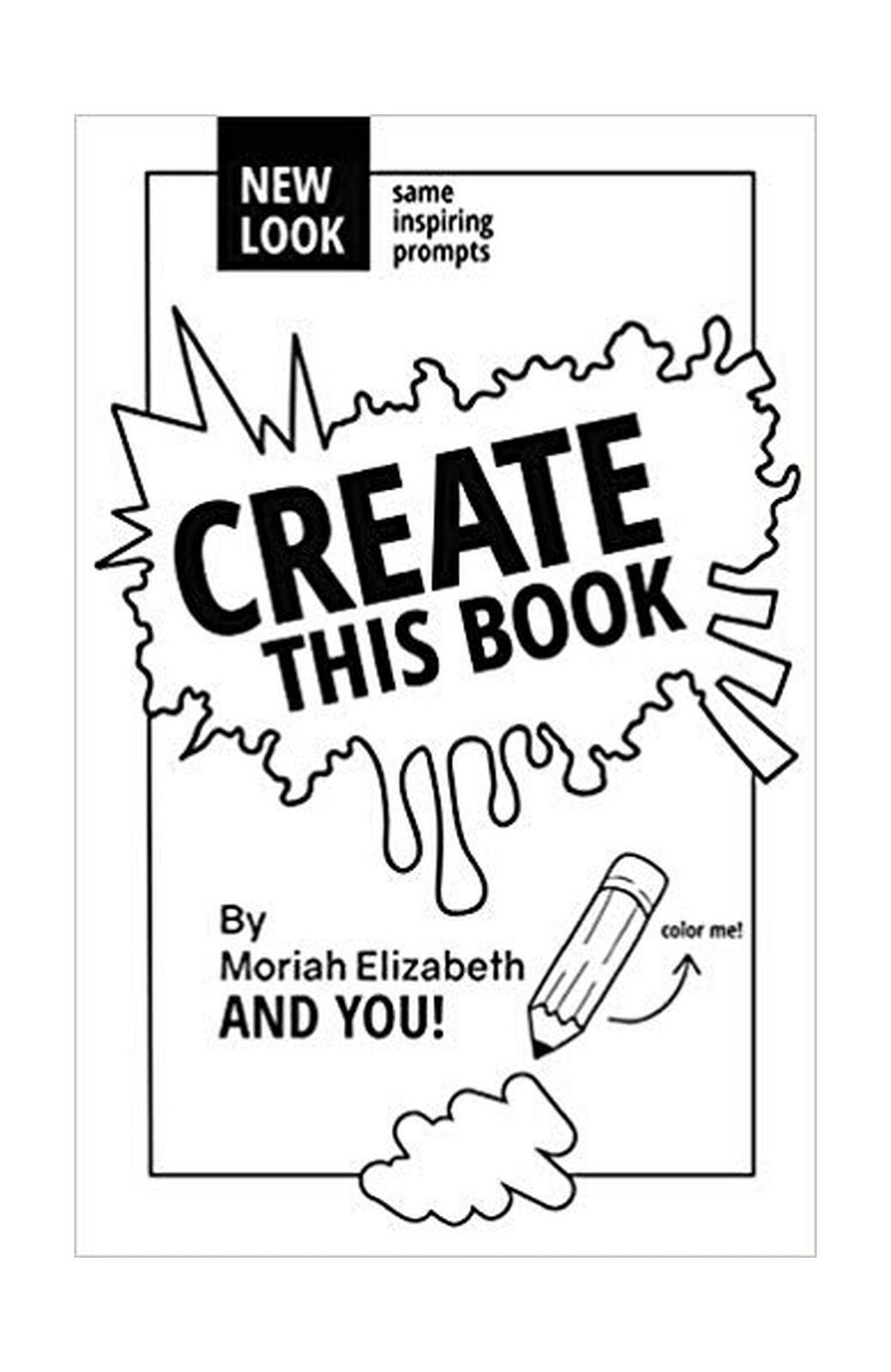 Create This Book by Elizabeth, Moriah Book The Fast Free Shipping  9780692452745