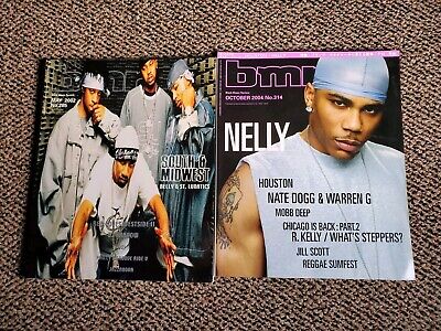 NELLY & THE ST. LUNATICS Set of 2 Japan BMR Magazines R NELLY & THE ST. LUNATICS Set of 2 Japan BMR Magazines R