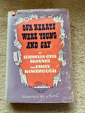 Our Hearts Were Young and Gay by Cornelia Skinner & Emily Kimbrough HBDJ L5