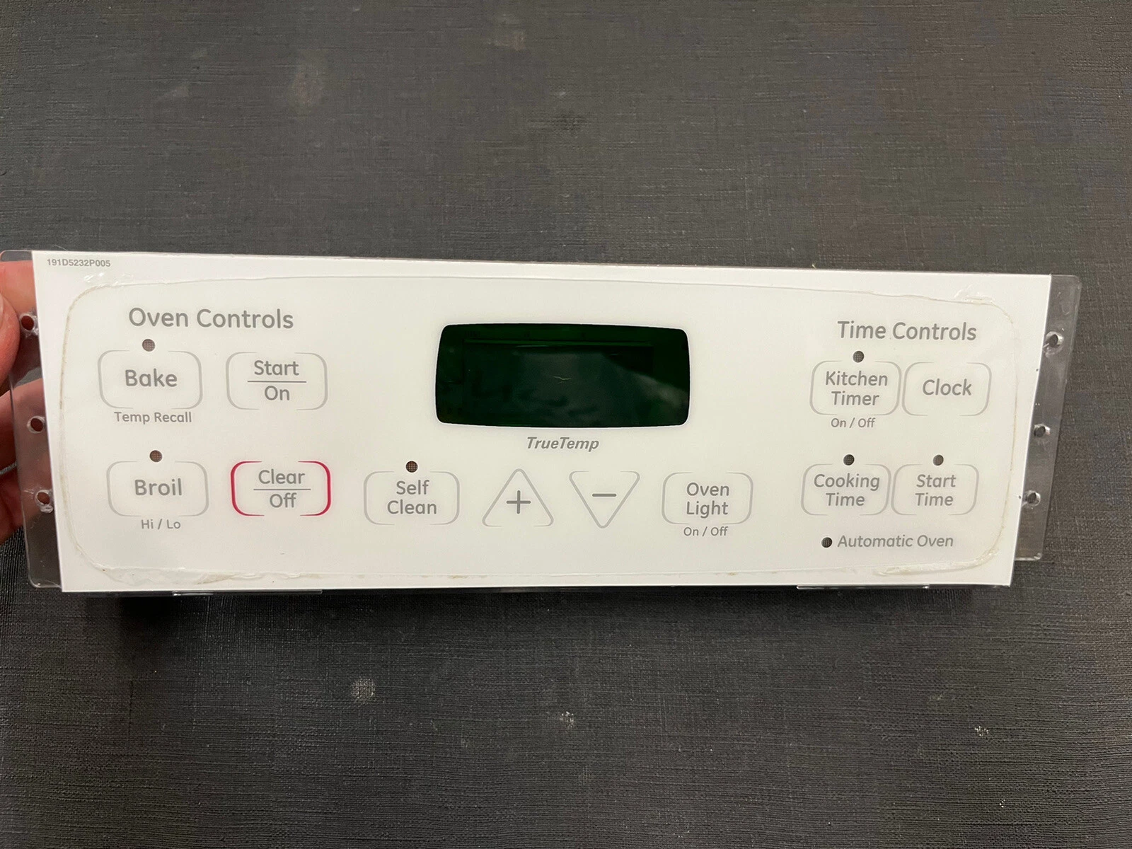 GE Range Electronic Control Board WB27T11276, WB27T10864