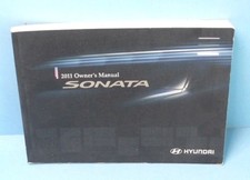 11 2011 Hyundai Sonata owners manual