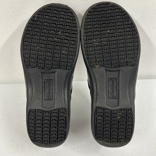 Cherokee Women's Workwear Clogs Black Leather Shoes size 7 - Picture 12 of 14