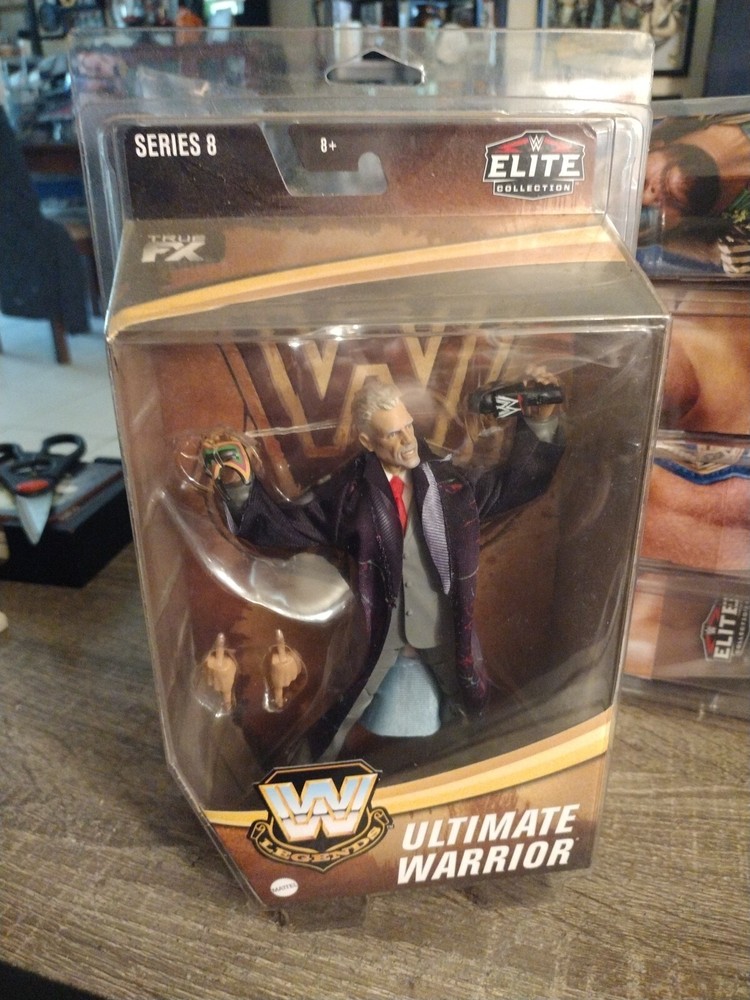 Mattel WWE Legends Elite Collection Ultimate Warrior Wrestling Action Figure New