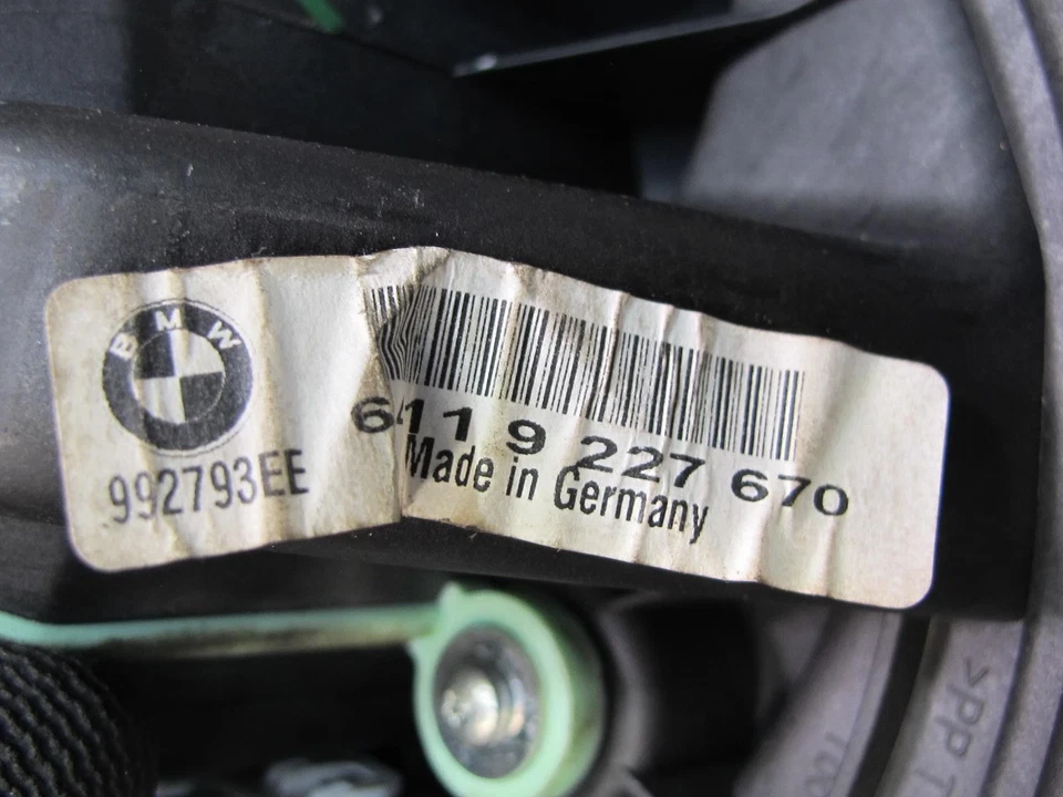 08-13 BMW E82 E88 135I A/C MOTOR VENTILADOR AQUECEDOR AR CONDICIONADO COM RESISTOR FABRICANTE DE EQUIPAMENTO ORIGINAL - Imagem 3 de 4