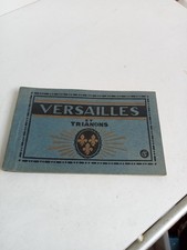carnet cartes postal complet ancienne Versailles et trianons