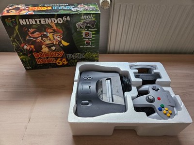 NINTENDO 64   DONKEY KONG 64 PAK   KOMPLETT IN OVP   SELTEN