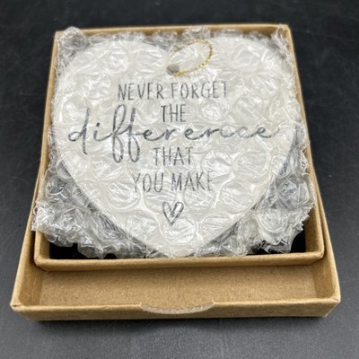 Thank You Gifts - Never Forget The the Difference Make 