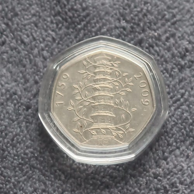 #ad #ad Genuine KEW GARDENS 50p COIN 50 Pence 2009 CIRCULATED good condition GBP 143.56