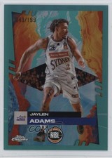 2024 Chrome NBL National Basketball League Aqua Refractor /199 Jaylen Adams 06kk