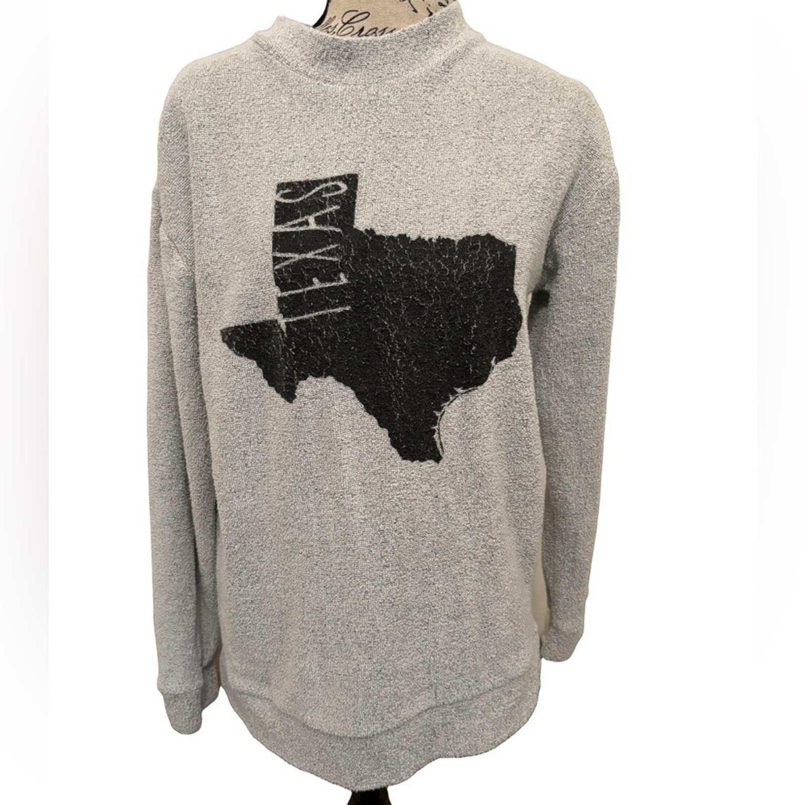 Texas oversized terry pullover - image 1