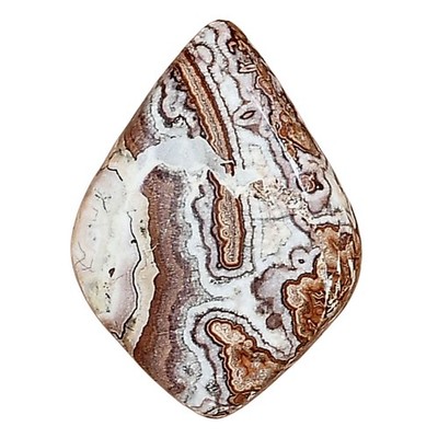 Natural Rosetta Picture Jasper 25.3x18.4x5 mm Fancy Polished Gemstone LS01754-24