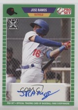 2021 Leaf Pro Set Baseball Blaster Auto Green Jose Ramos #PS-JR1 Auto 8d2