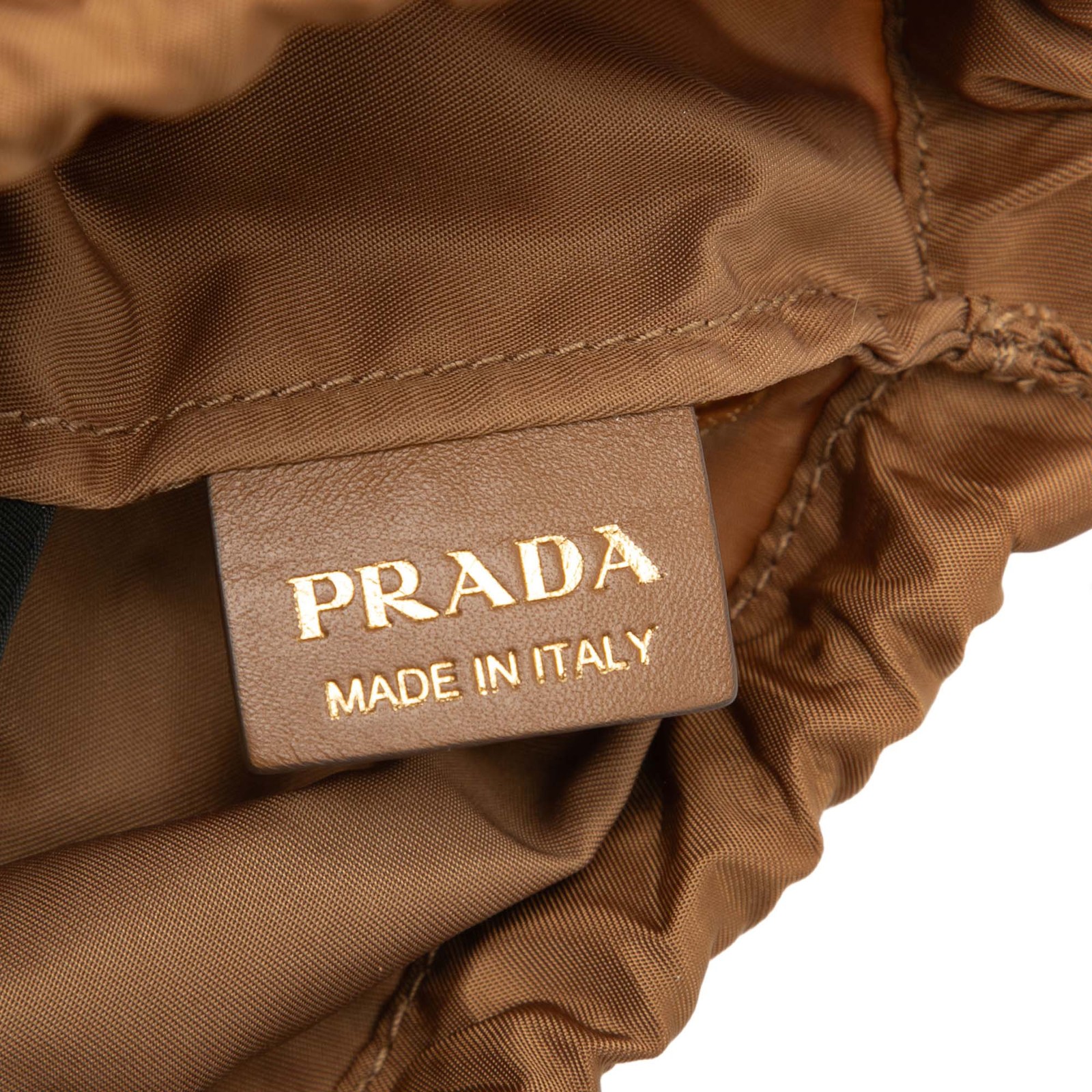 Authenticated Prada Small Suede Macrame Noue Brow… - image 6