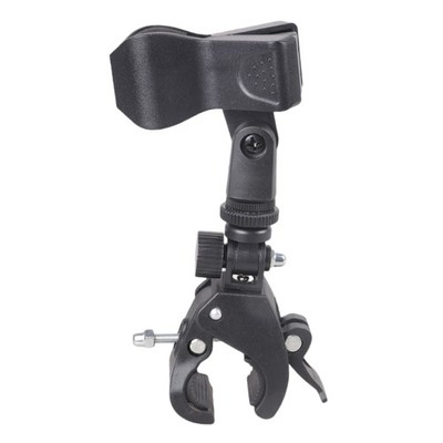 Heavy Duty Microphone Clamp Mount Safety Lock Design Support 16mm To 40mm Tubes