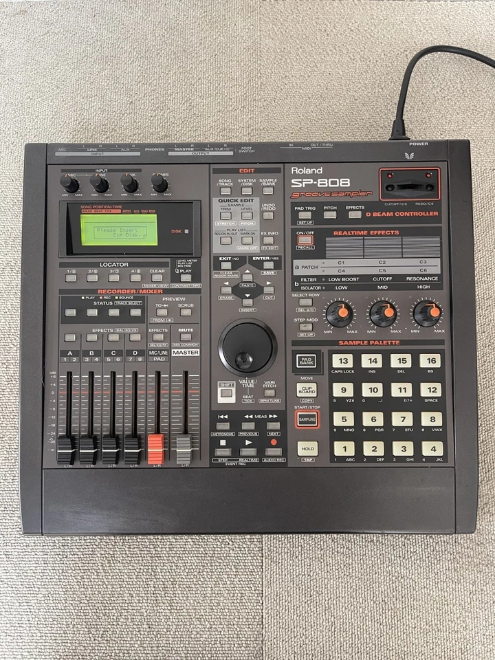 Roland SP-808 mit Stromkabel und Diskette getestet funktionstüchtig Groove... - Bild 2 von 4
