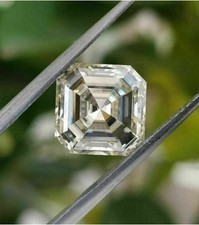 2.Ct Natural Asscher Cut White diamond CERTIFIED D Grade VVS1 1 MG32