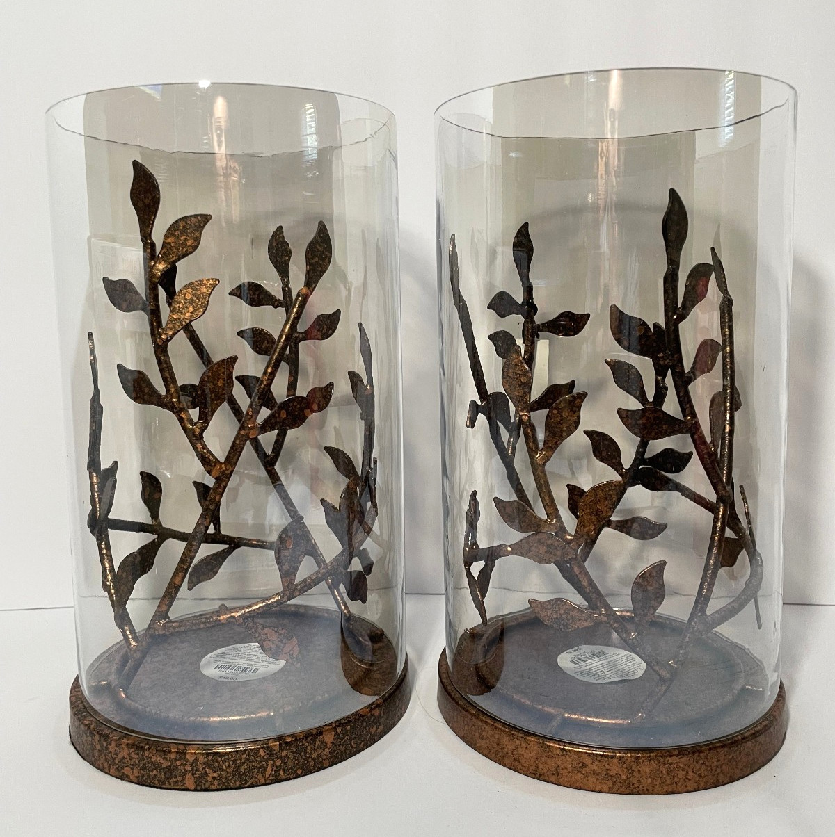 S With Metal Leaves 10.5"
