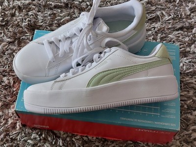 PUMA Lily Platform  Sneaker Gr. 36 - 22,5 cm SoftFoam Damen/Mädchen  weiß  NEU