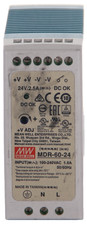 Mean Well MDR-60-24 DIN Rail Power Supply 24V 2.5A 60W Industrial AC/DC